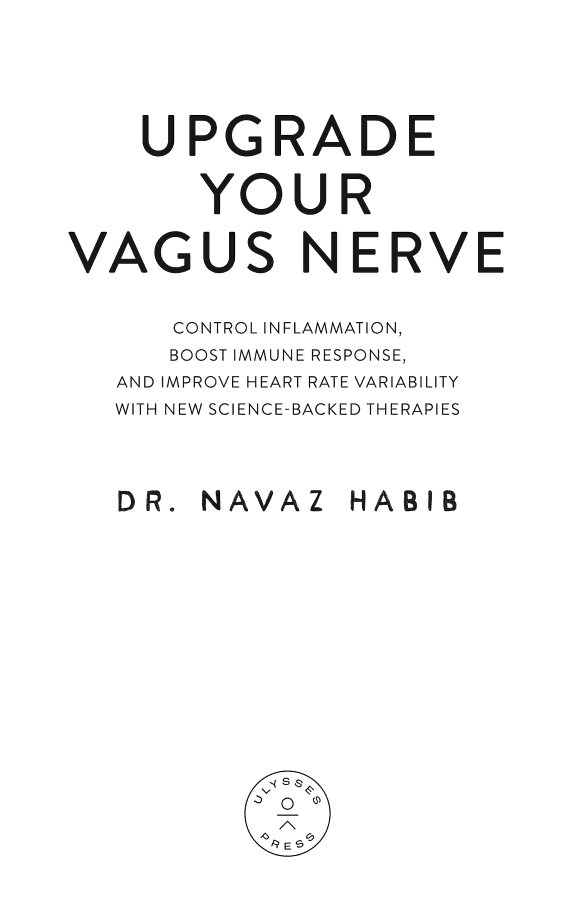 Cover of Upgrade Your Vagus Nerve by Navaz Habib & J.P. Errico